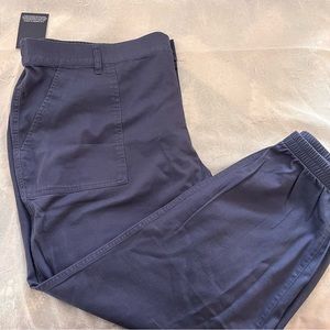 NWT GAP Twill Navy Jogger